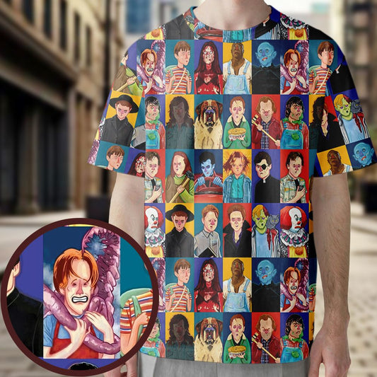 All-Over Print Unisex T-Shirt - QPEZFZCB -  - 1