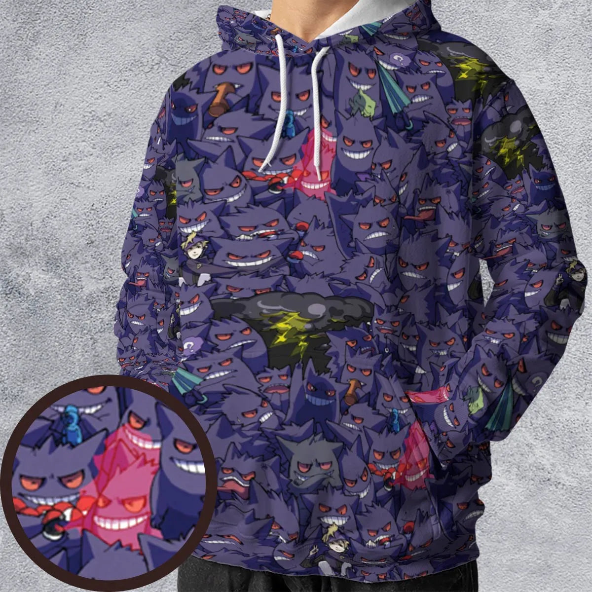 All-over Print Hoodie - BGNC6SV3