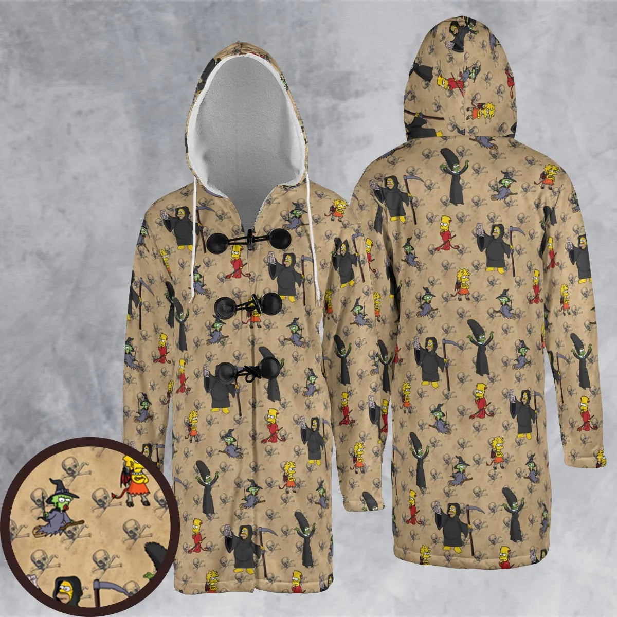 Hooded Cloak Coat - 9XUZBVEU