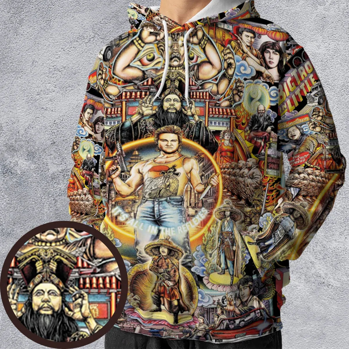 All-over Print Hoodie - NVENJQT8