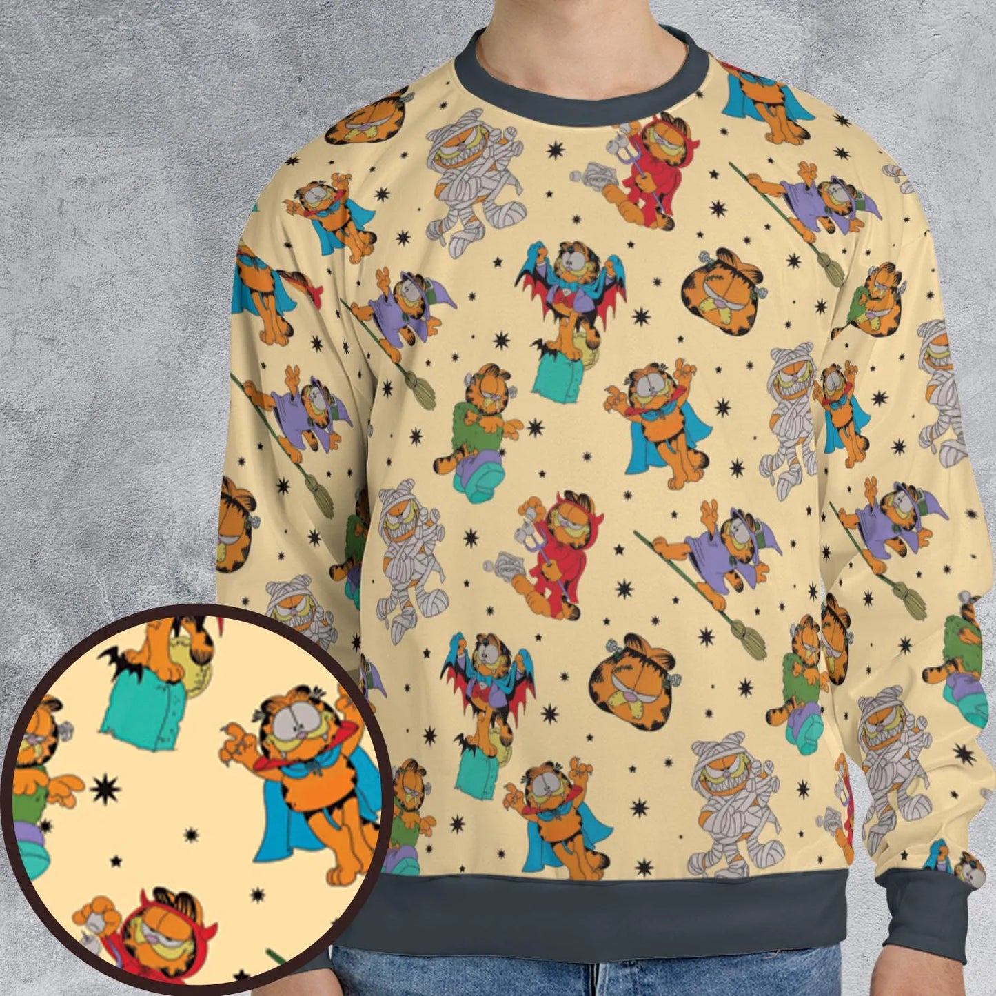 All-over Print Sweatshirt - P6RKQUNC
