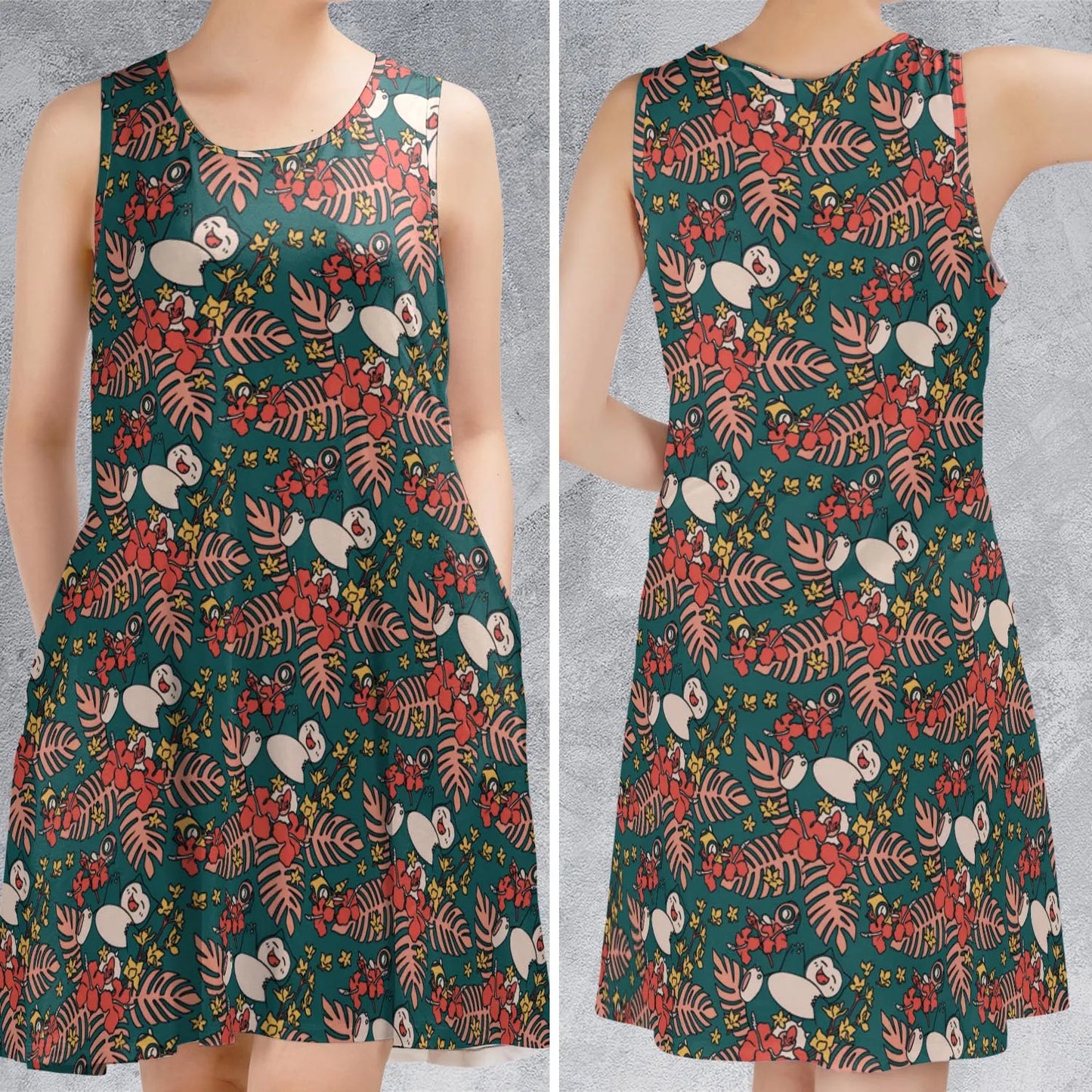 Sleeveless Dress - KHVU8Y5D