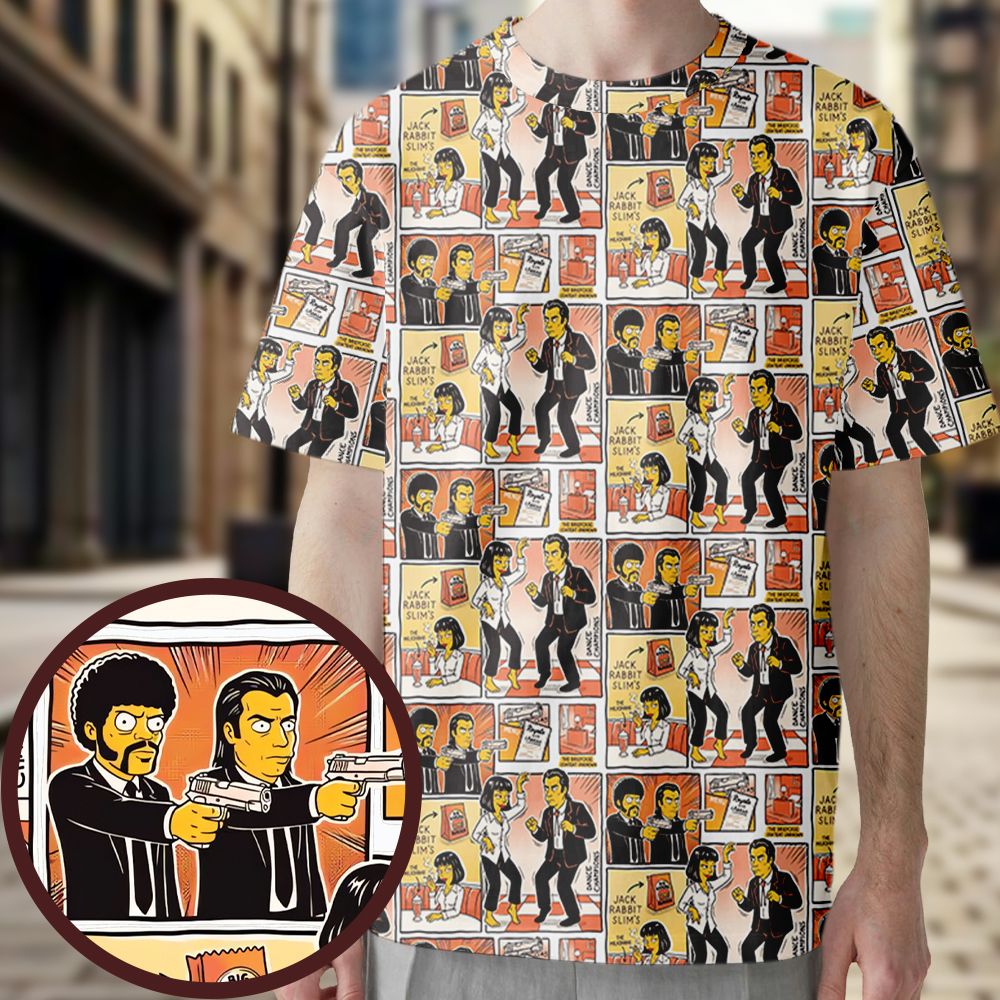 All-Over Print Unisex T-Shirt - ASXE9WW4 -  - 1