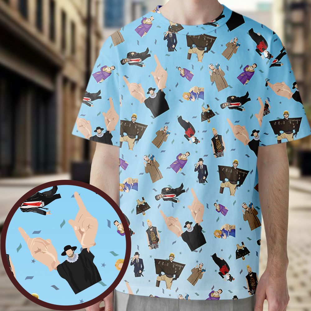 All-Over Print Unisex T-Shirt - 6Q6U883Y -  - 1