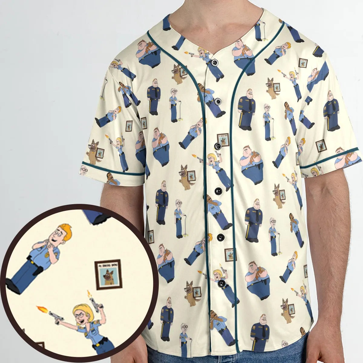 Unisex Baseball Jersey - W3RS8FCE