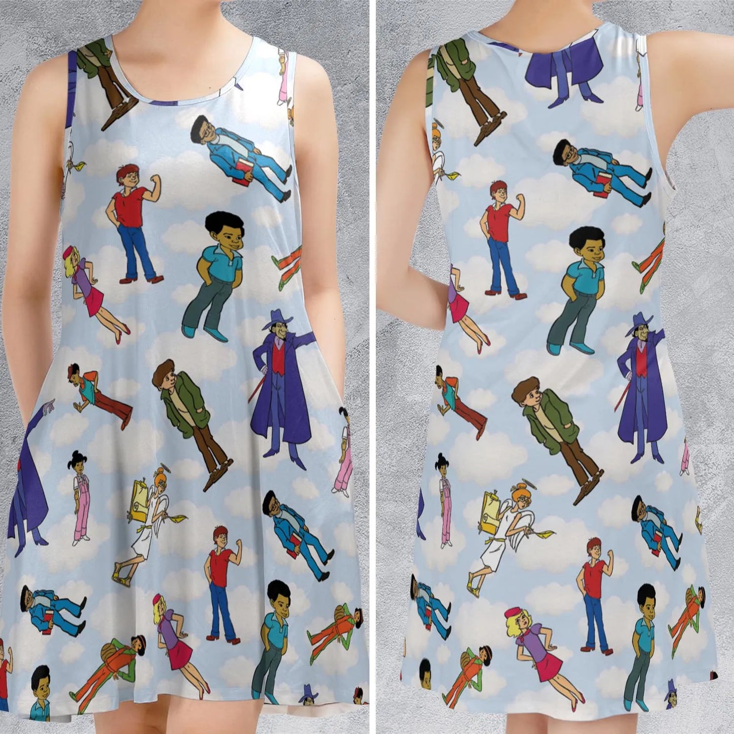 Sleeveless Dress - U8TZK7ZK