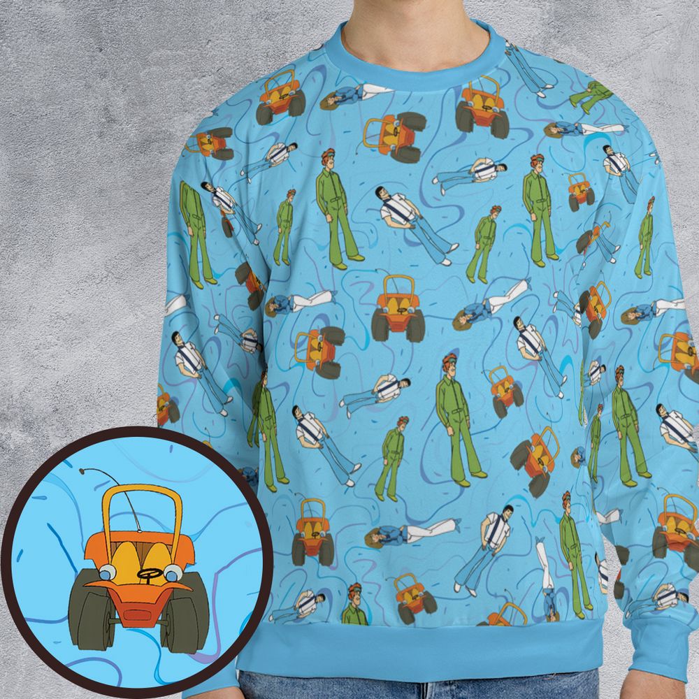 All-over Print Sweatshirt - J2HTC5SW -  - 1