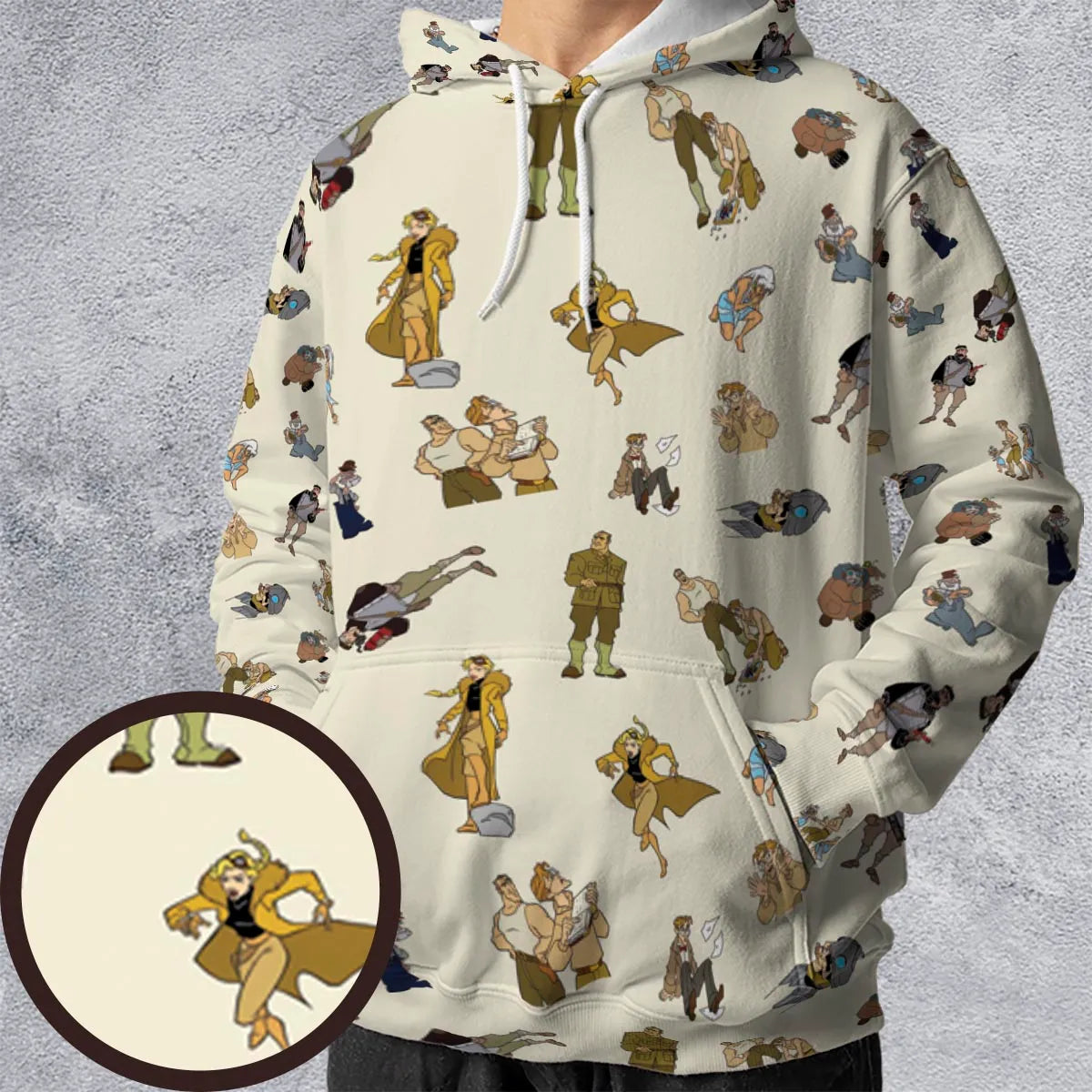 All-over Print Hoodie - H33RBP57