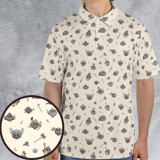 AOP Men/Women Polo Shirt - C3VFCEV3