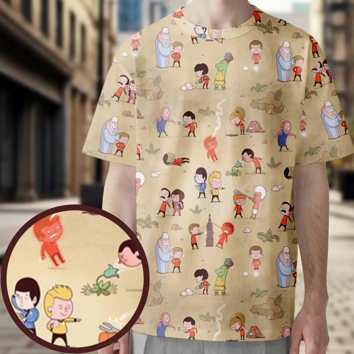 All-Over Print Unisex T-Shirt - 7ZFSUJKC