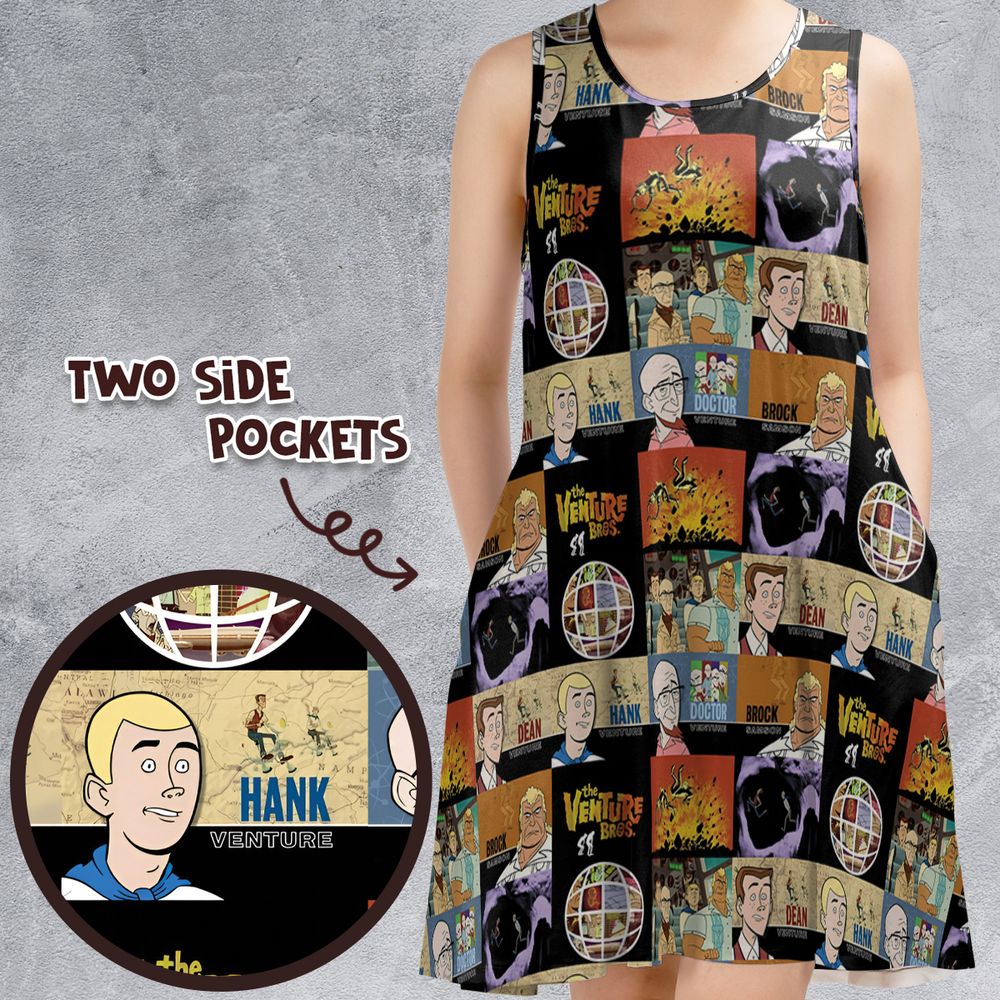 Sleeveless Dress - EFG378JF -  - 1