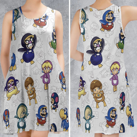 Sleeveless Dress - 8797USGT