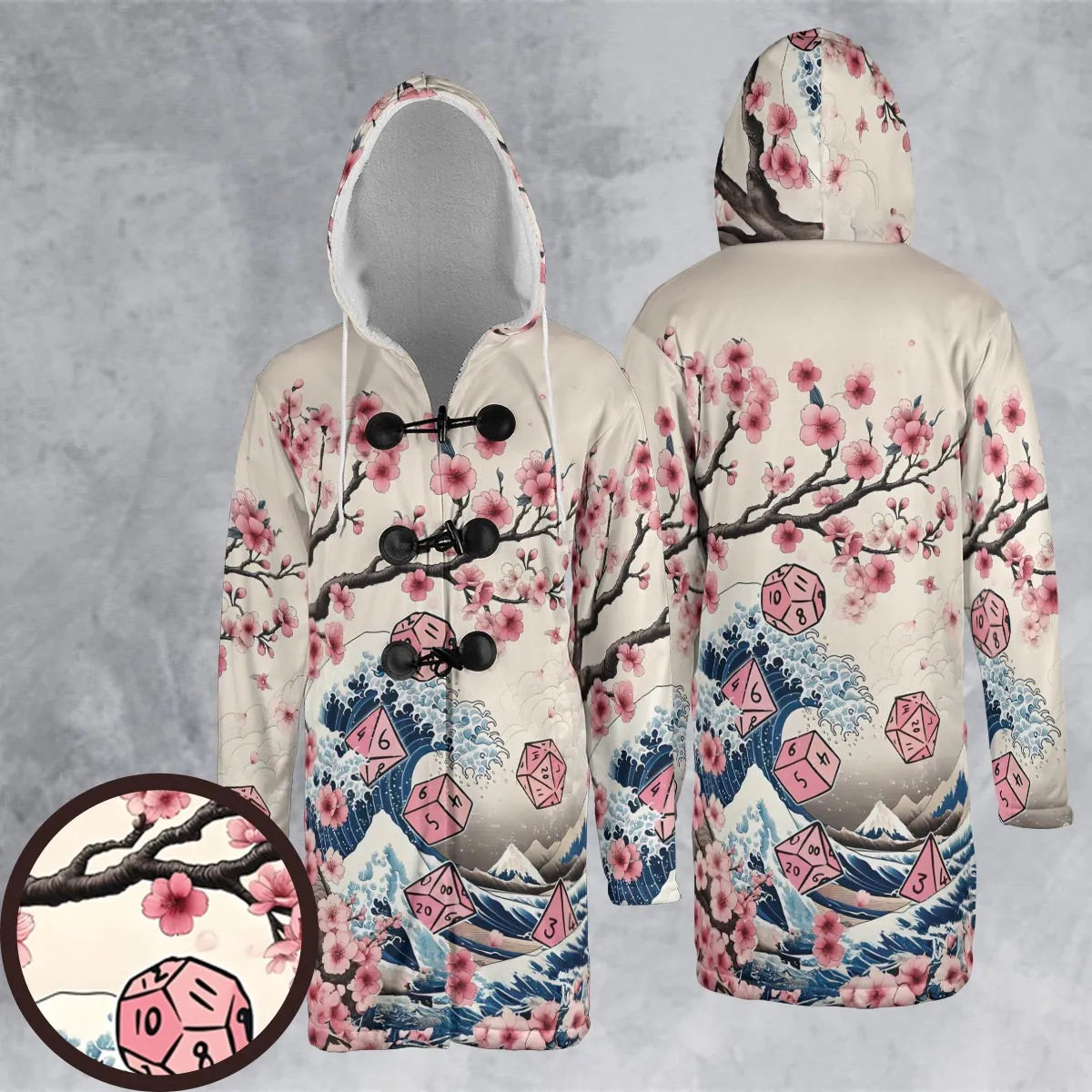 Hooded Cloak Coat - QNCS95BV