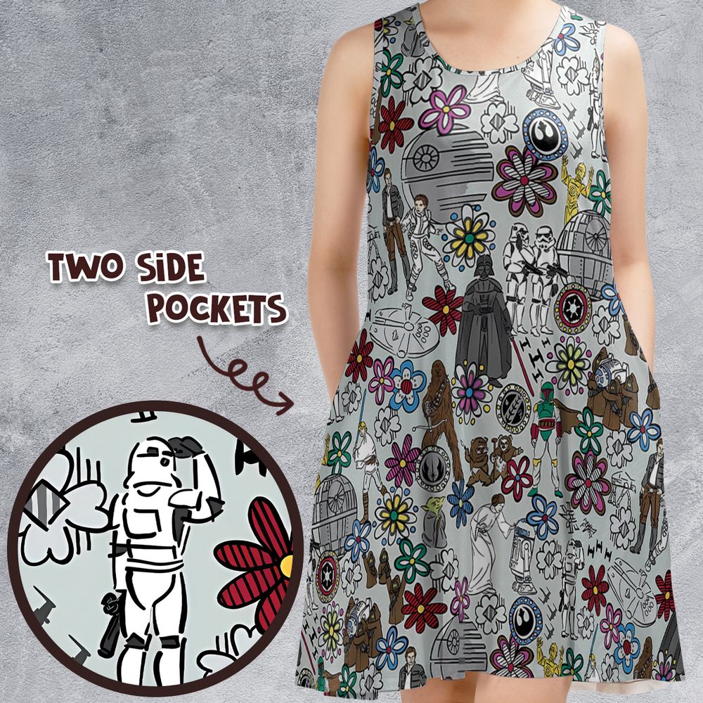 Sleeveless Dress - L4NUWCMZ -  - 1