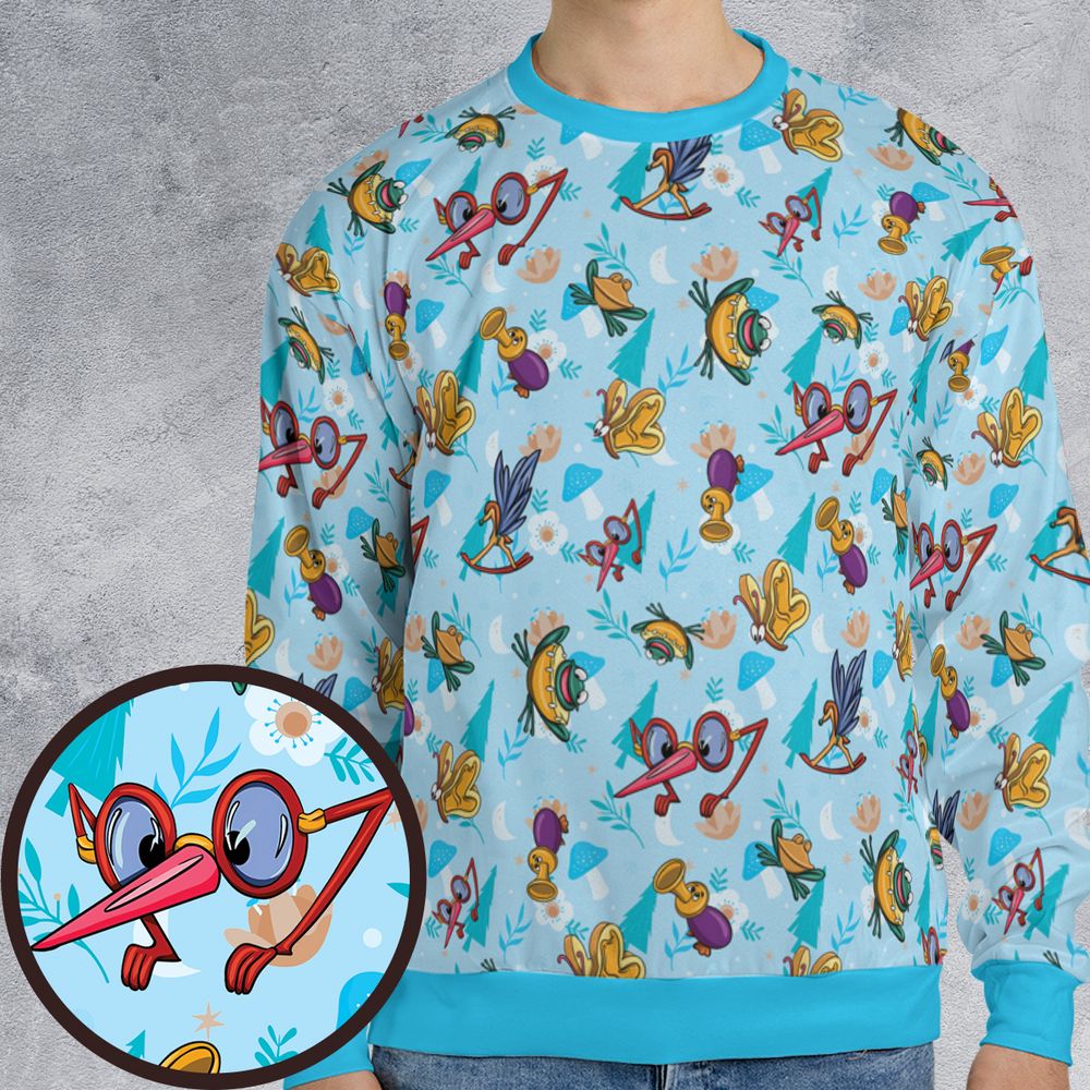 All-over Print Sweatshirt - 5C48LLCB -  - 1