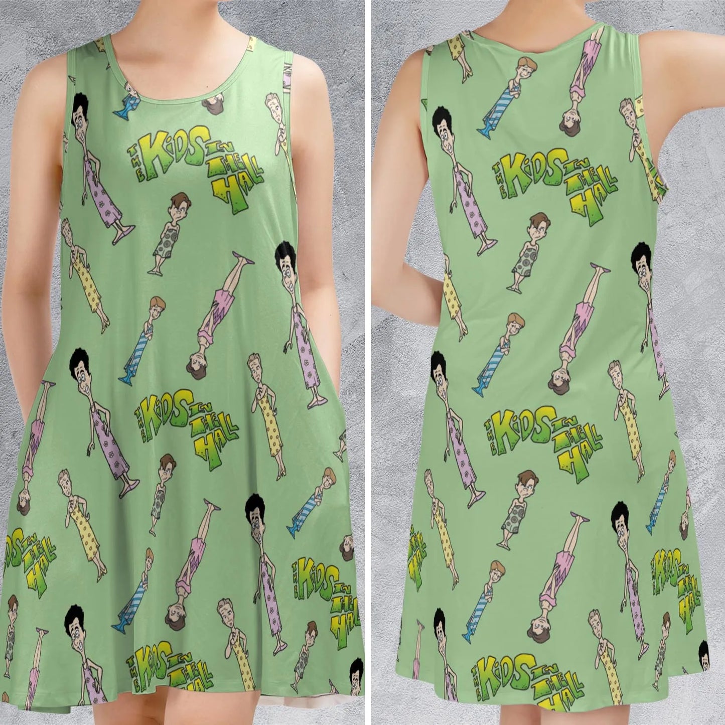 Sleeveless Dress - QMBH51YS