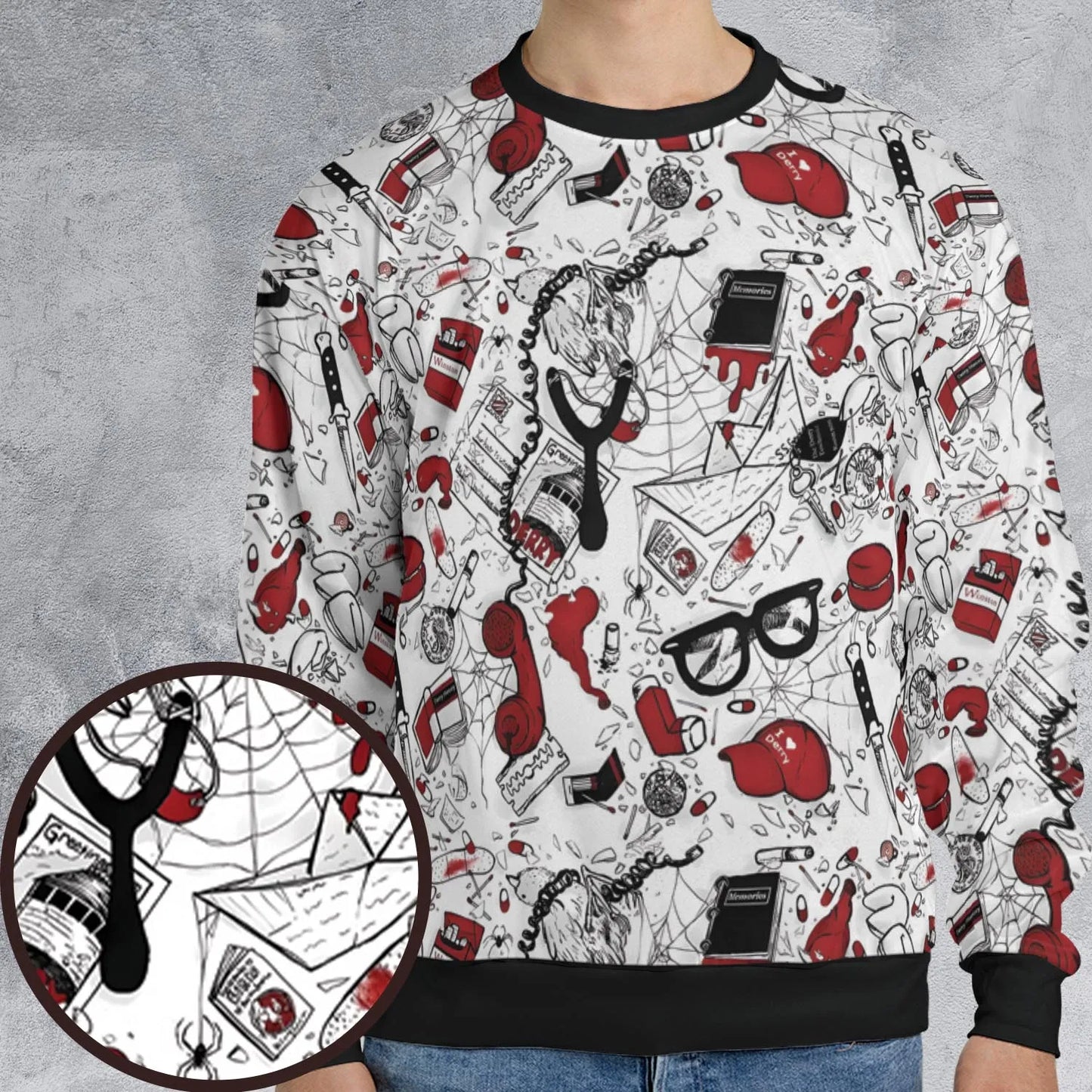 All-over Print Sweatshirt - YFM1CKYK
