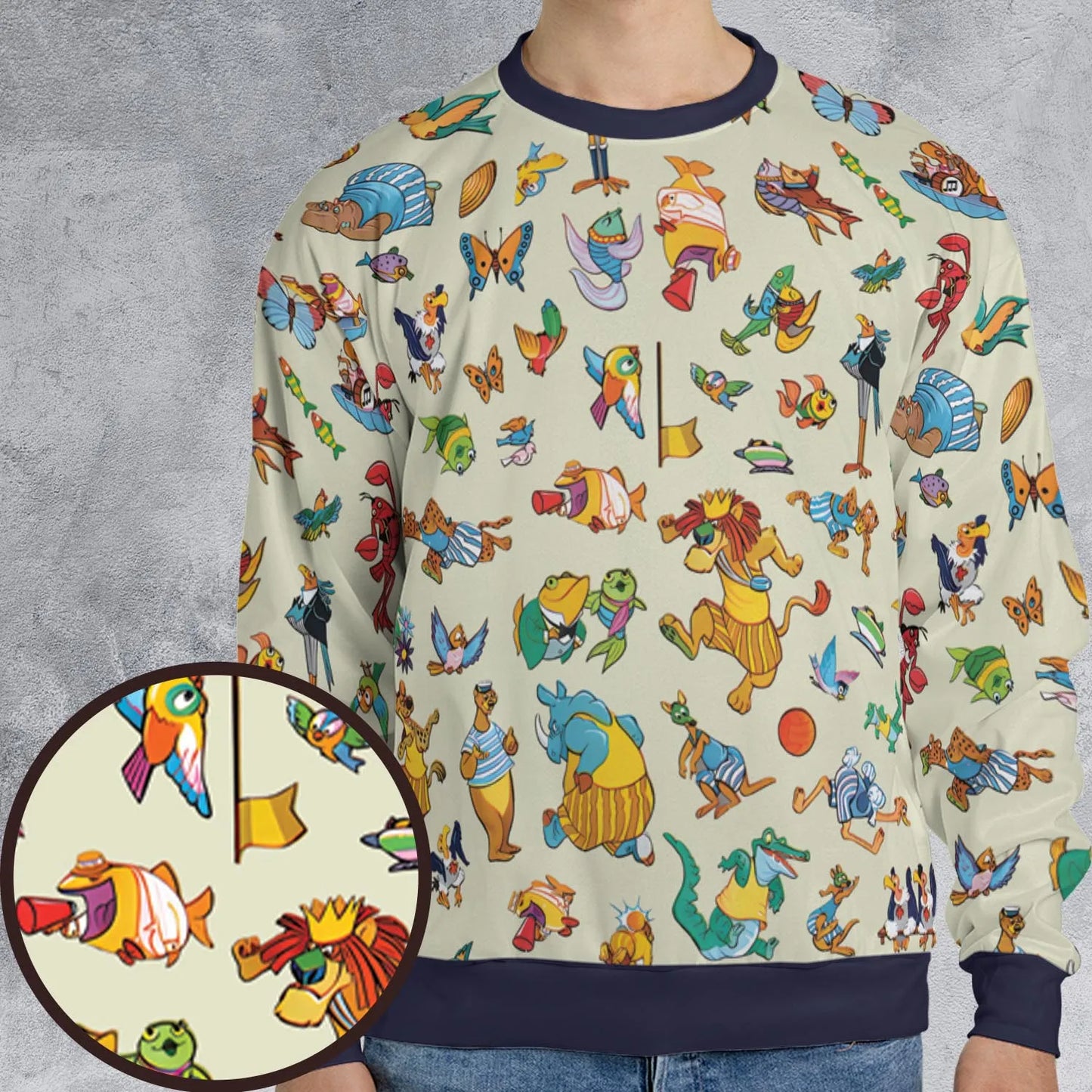 All-over Print Sweatshirt - NNJ926QQ