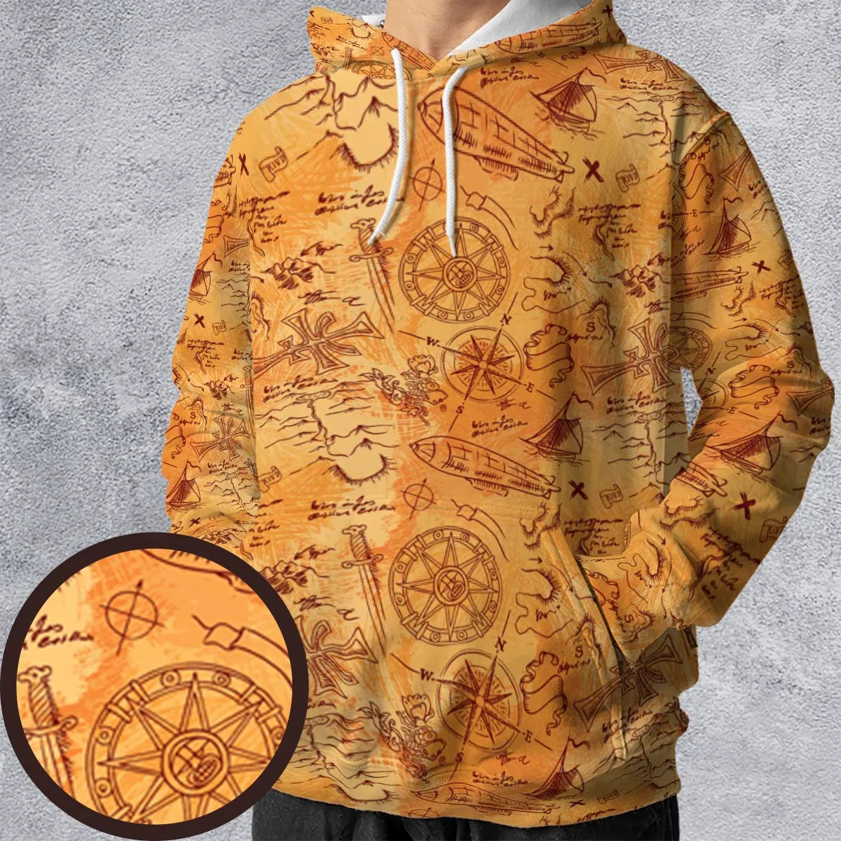 All-over Print Hoodie - VDR3WF39