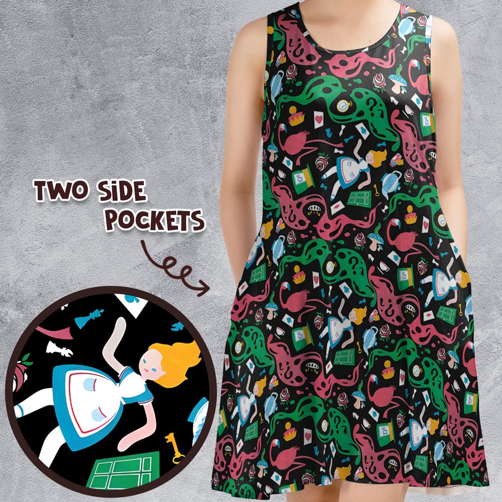Sleeveless Dress - Q6BX561U -  - 1