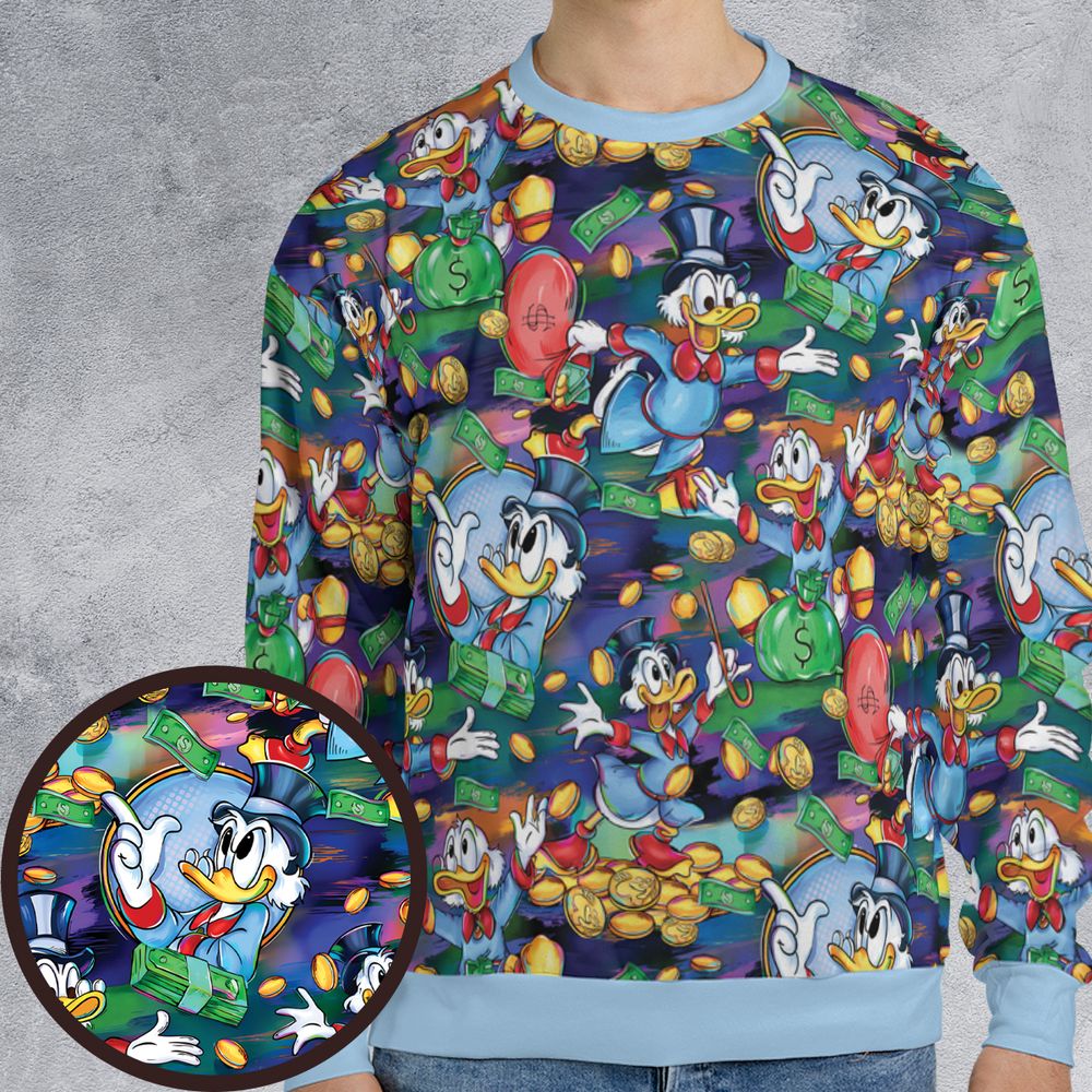 All-over Print Sweatshirt - 6ZF1RER4 -  - 1