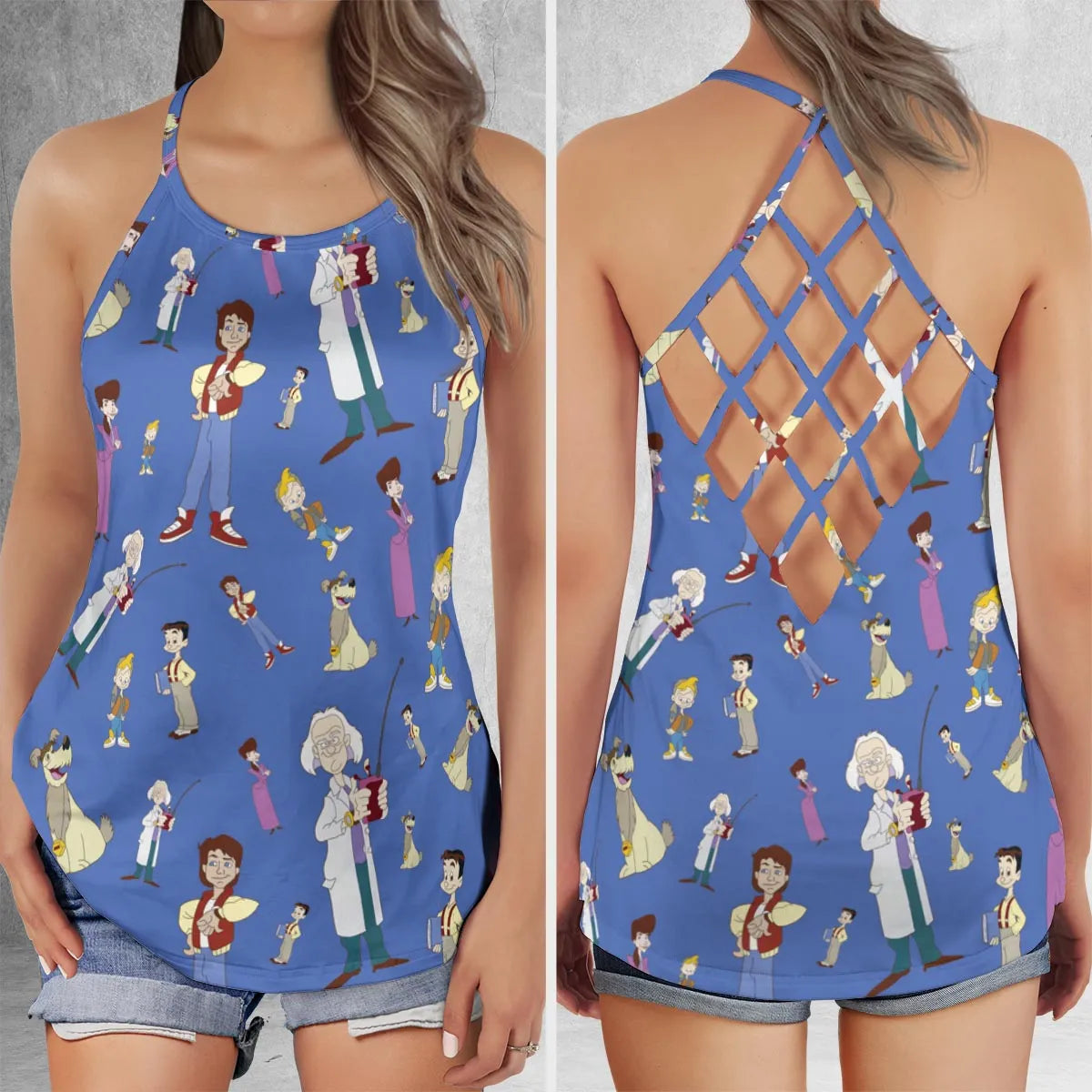 Criss Cross Tank Top - 74JSF4YY
