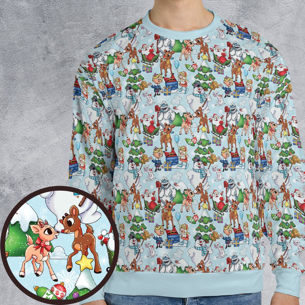 All-over Print Sweatshirt - T8XPHHDL -  - 1