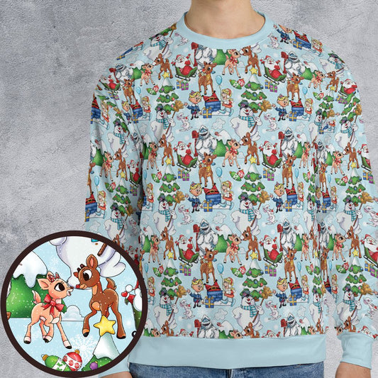 All-over Print Sweatshirt - T8XPHHDL -  - 1