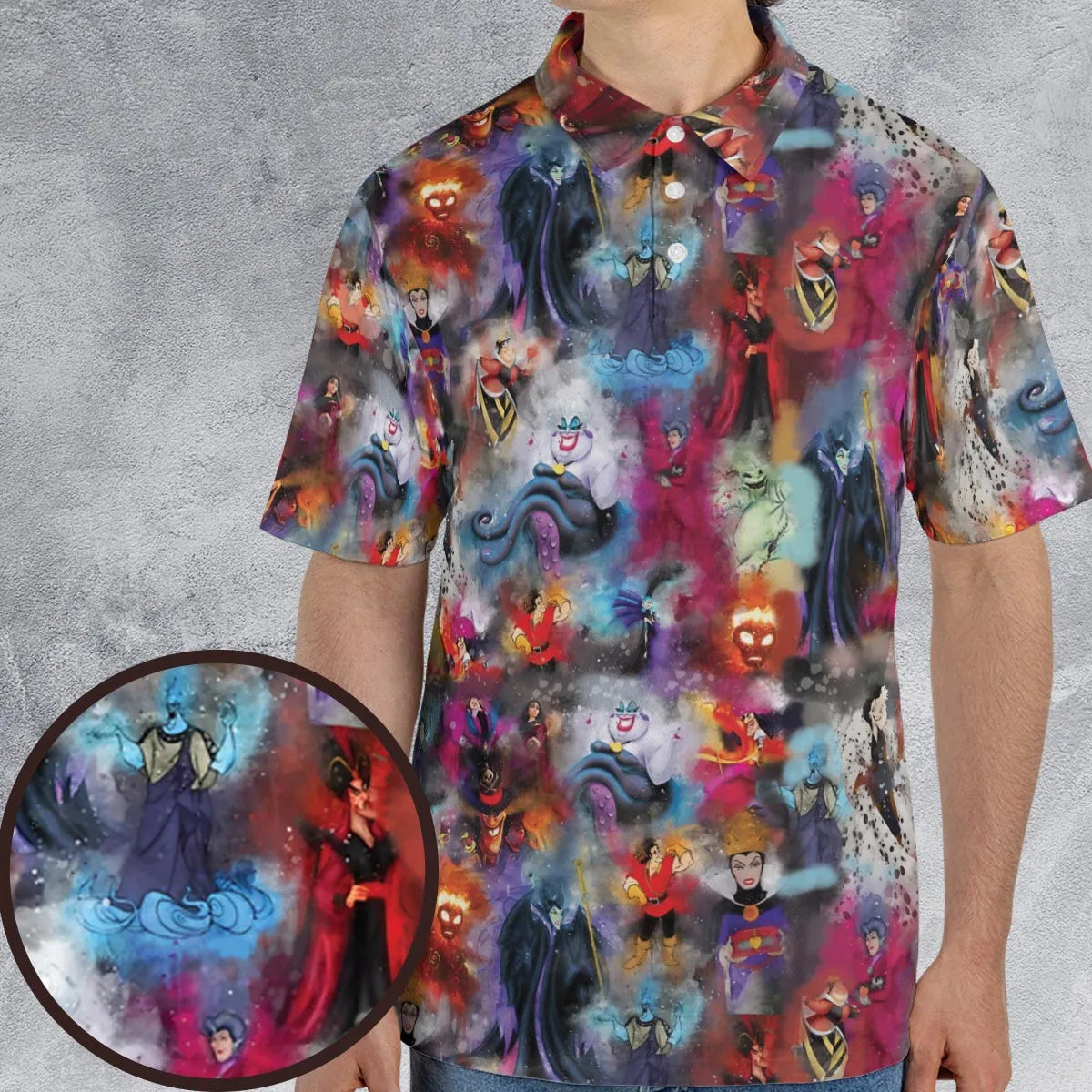 AOP Men/Women Polo Shirt - 5XG64CY6