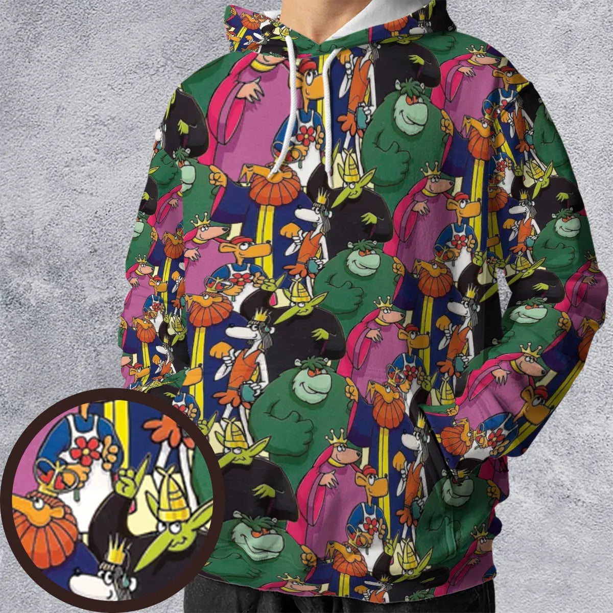 All-over Print Hoodie - TRGDGYTN
