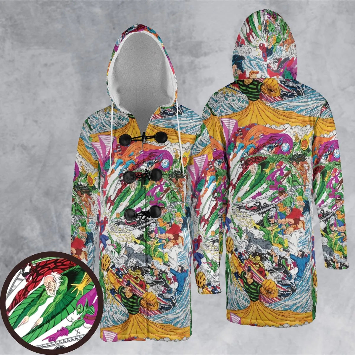 Hooded Cloak Coat - 6UJA7PD9