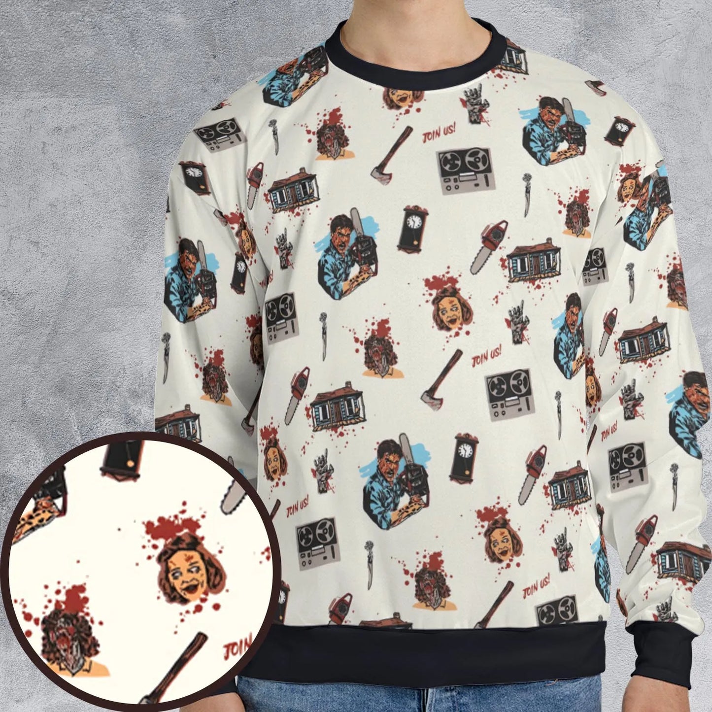 All-over Print Sweatshirt - Y4BCWKDJ
