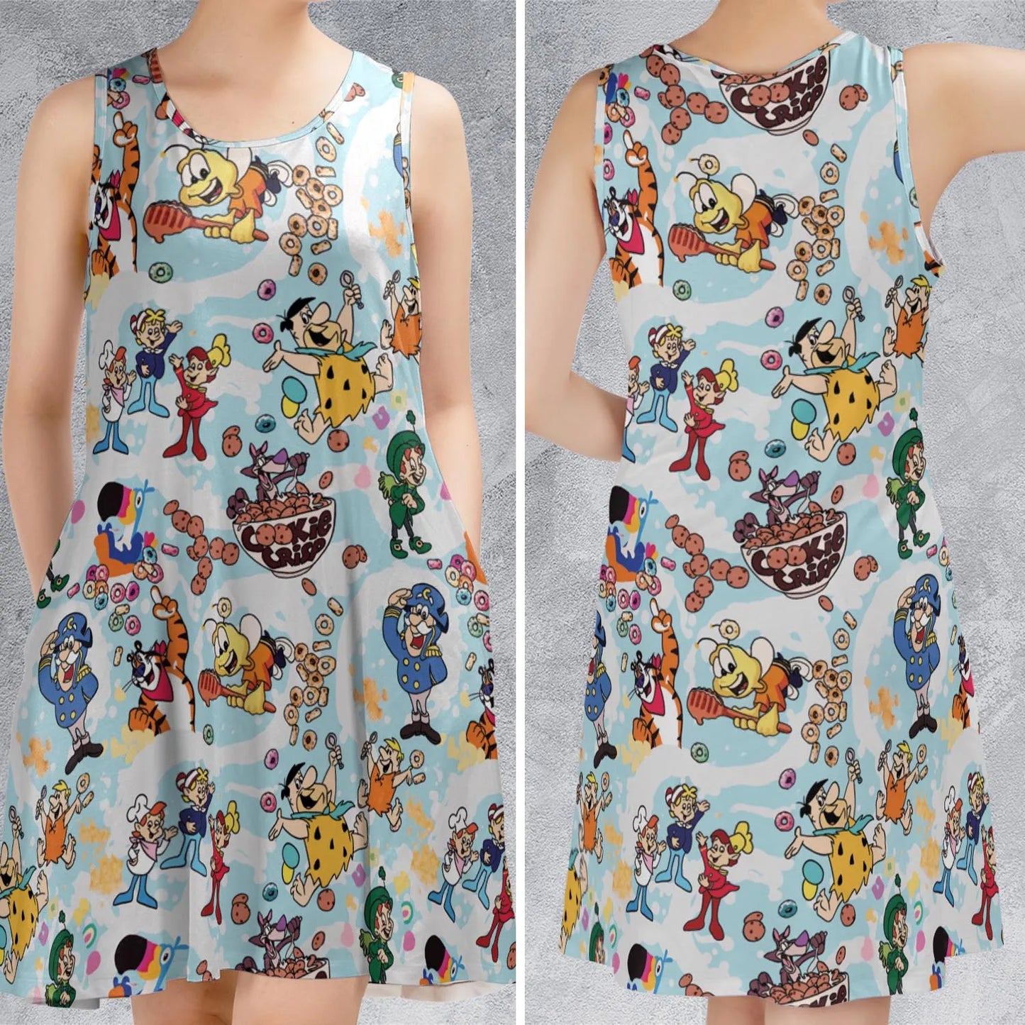 Sleeveless Dress - HTZDGXCG
