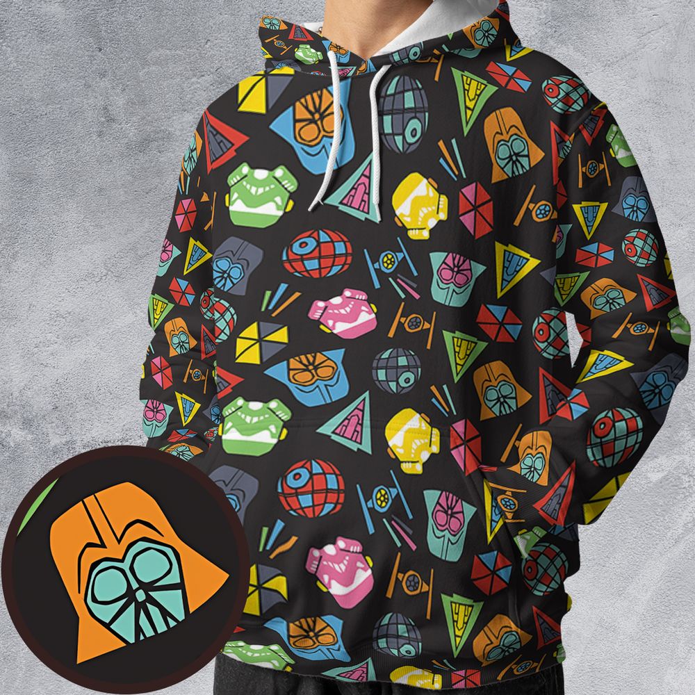 All-over Print Hoodie - 9EZT7GMY -  - 1