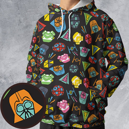 All-over Print Hoodie - 9EZT7GMY -  - 1