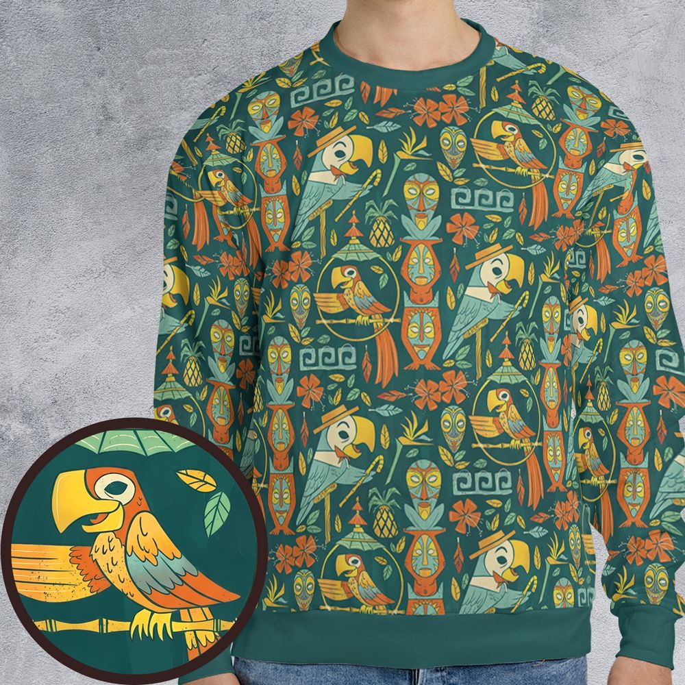 All-over Print Sweatshirt - 7C77HG78 -  - 1