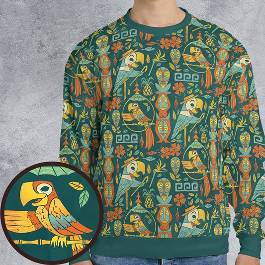 All-over Print Sweatshirt - 7C77HG78 -  - 1