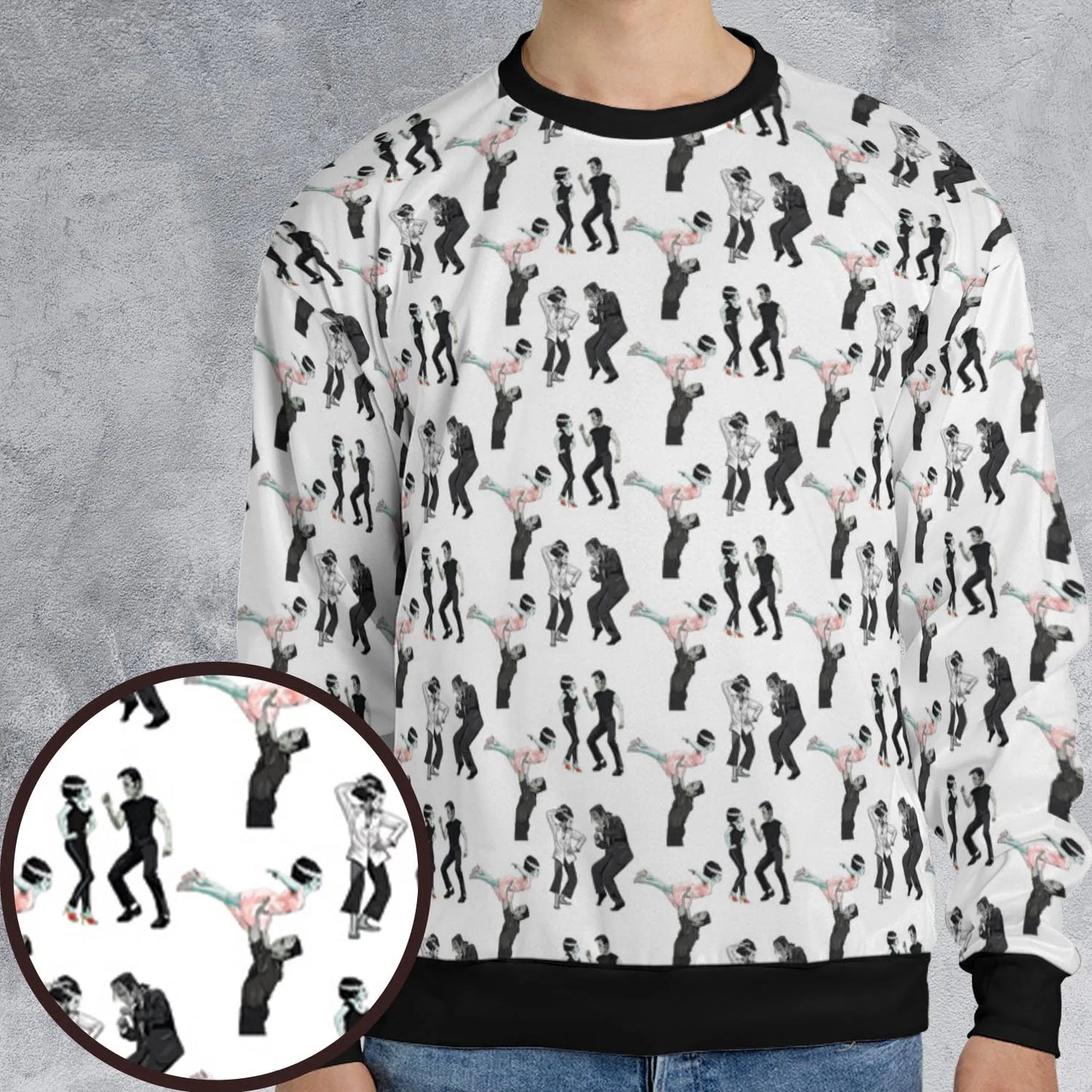 All-over Print Sweatshirt - ZVBE3AVQ