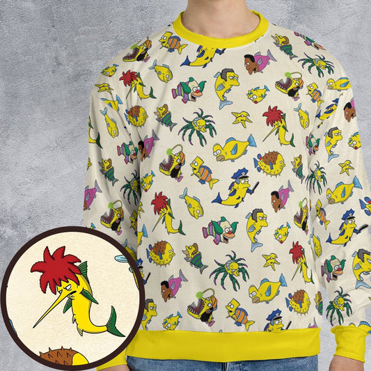 All-over Print Sweatshirt - CFNSPXKE -  - 1
