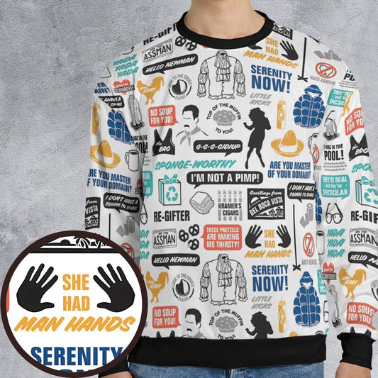 All-over Print Sweatshirt - GZMLCDGR -  - 1