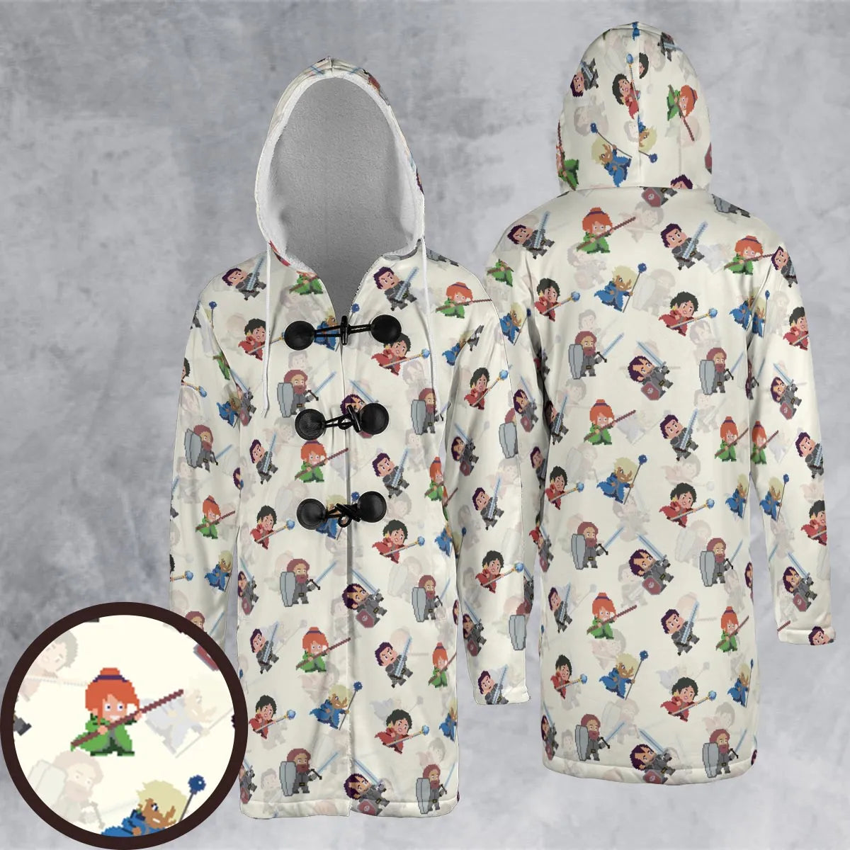 Hooded Cloak Coat - TL7WHWTJ