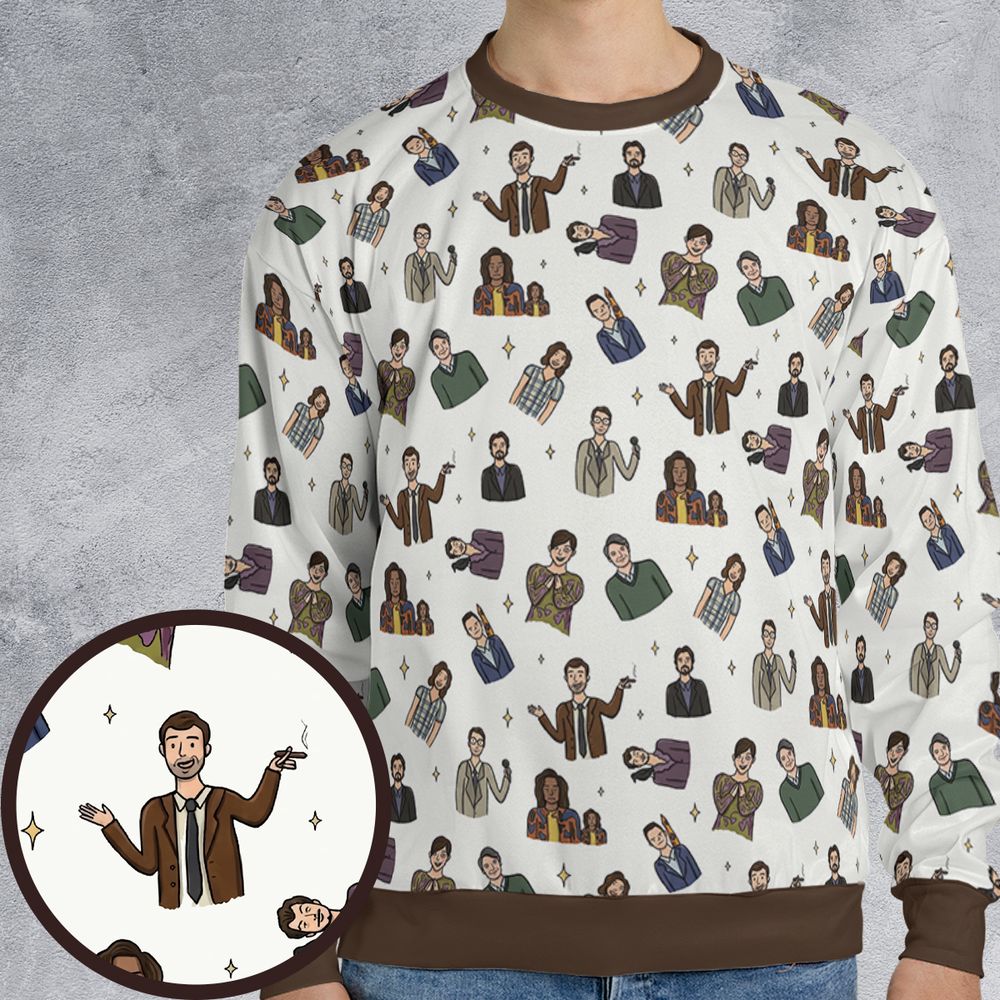 All-over Print Sweatshirt - FKZRJPAP -  - 1