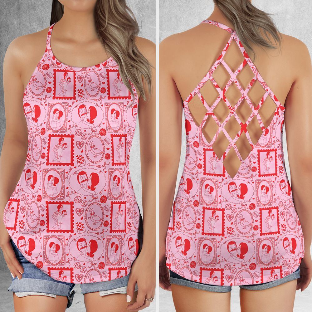 Criss Cross Tank Top - 7R155P6Y -  - 1