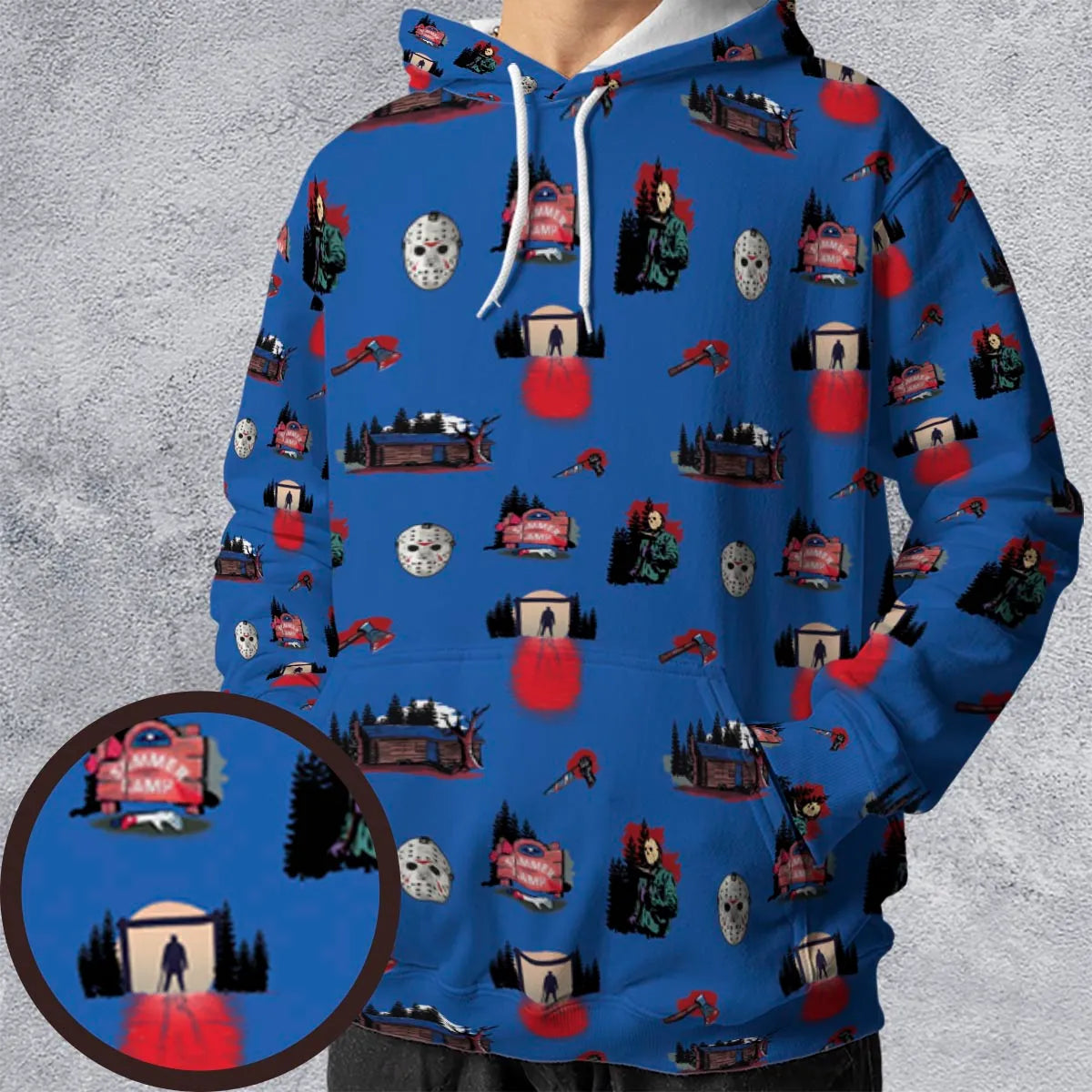 All-over Print Hoodie - FT9X6E8D