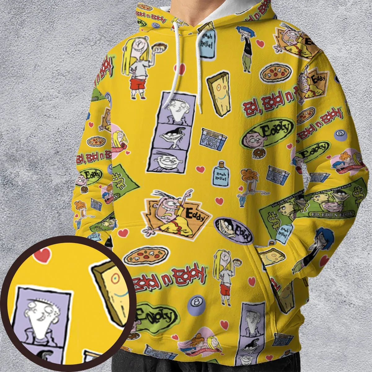 All-over Print Hoodie - YJXJNTA2