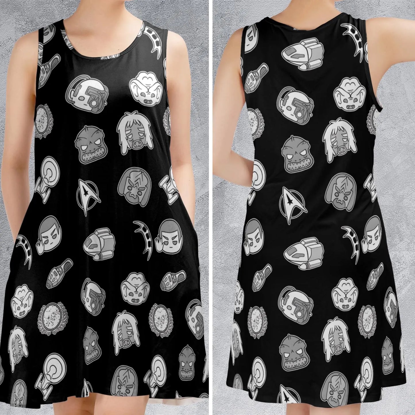 Sleeveless Dress - 9C8VFP2K