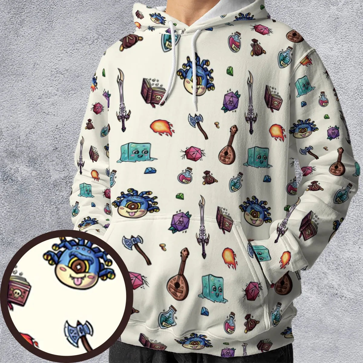 All-over Print Hoodie - SWT28FLC