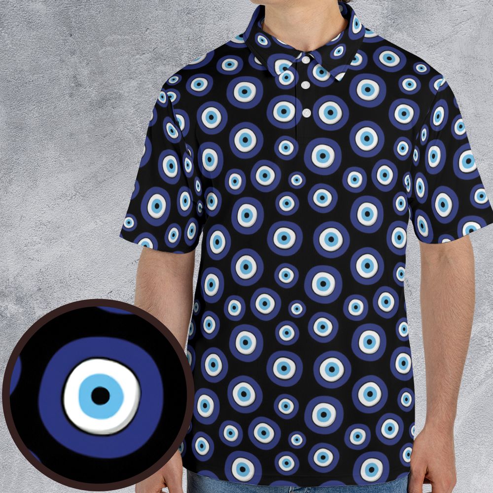 Greek Evil Eye Pattern -  - 1