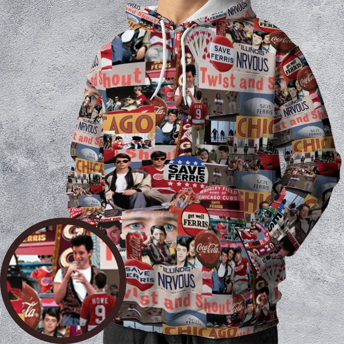 All-over Print Hoodie - 27VLG1TC