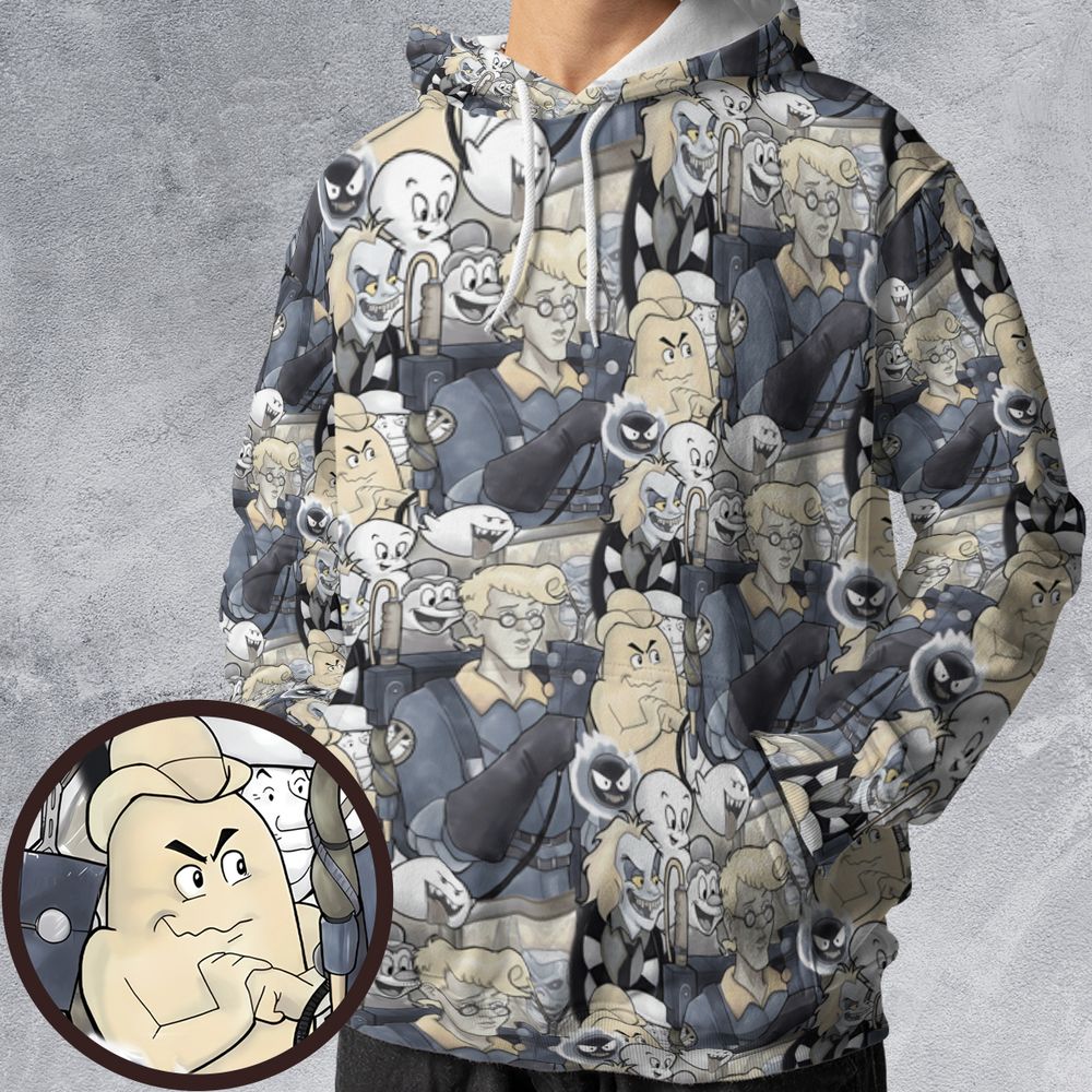 All-over Print Hoodie - PGD62ZFS -  - 1